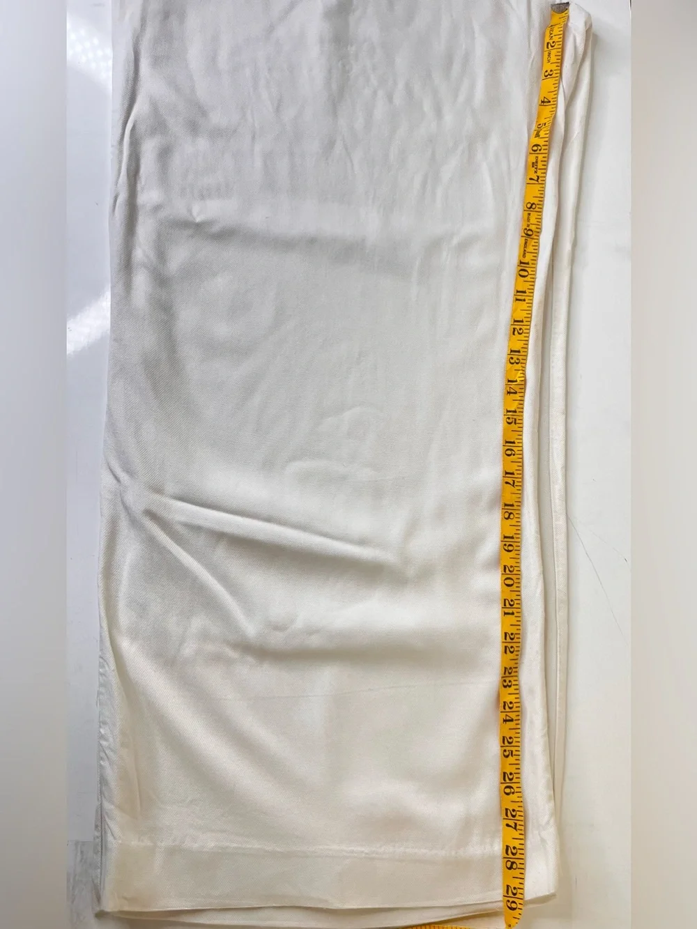 Worthington Off White Cream Wide-Leg Bermuda Women’s Pants Trousers NWOT